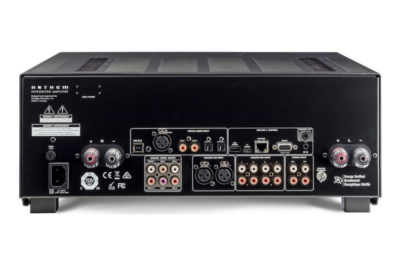 Anthem STR Integrated Amplifier Black - Rear