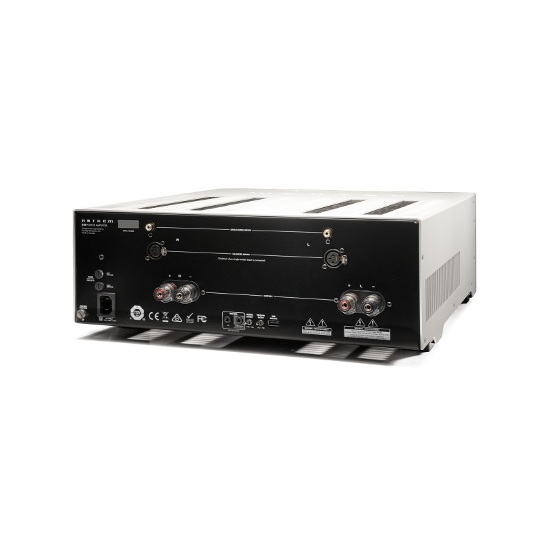 Anthem STR Power Amplifier Silver Rear Angle