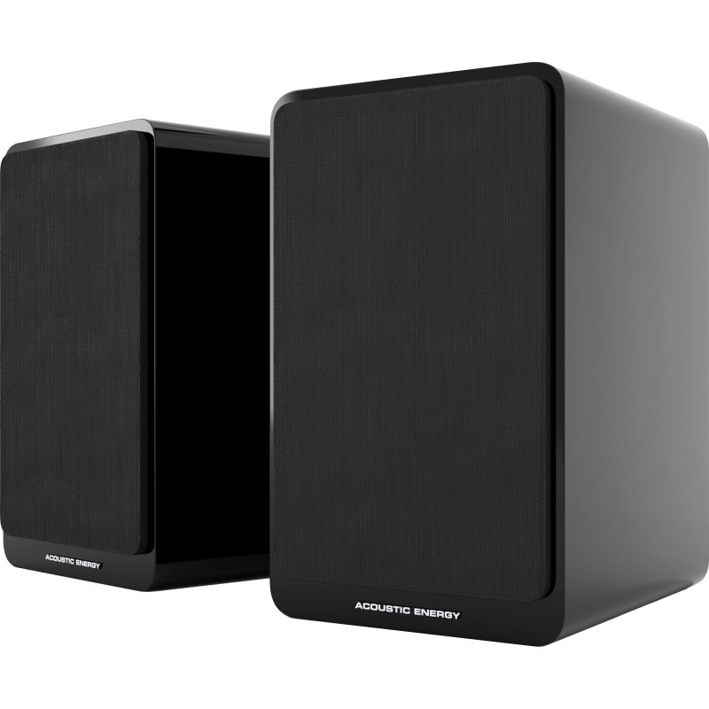Acoustic Energy AE Active Powered Speakers - Gloss Black (Pair)