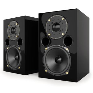 Acoustic Energy AE1 40th Anniversary Bookshelf Speakers High Gloss Black (Pair)
