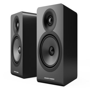 Acoustic Energy AE100 MK2 Bookshelf Speakers Satin Black (Pair)