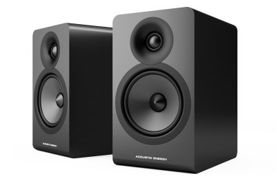 Acoustic Energy AE100 MK2 Bookshelf Speakers Satin Black (Pair)