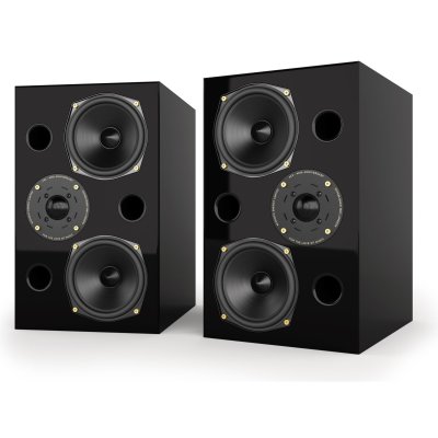 Acoustic Energy AE2 40th Anniversary Standmount Speakers High Gloss Black (Pair)