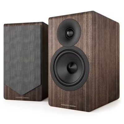 Acoustic Energy AE300 MK2 Bookshelf Speakers Walnut (Pair)