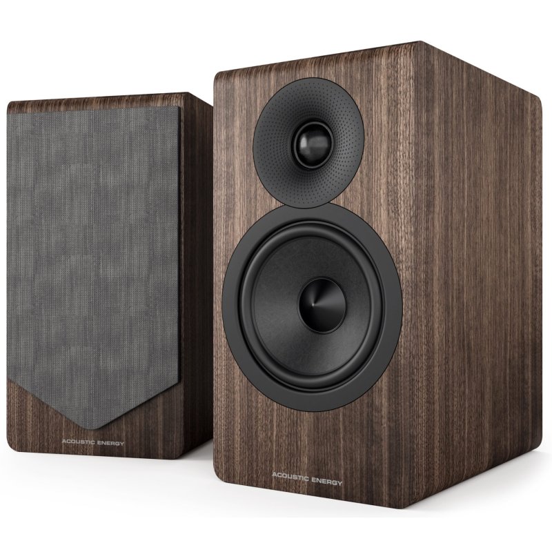 Acoustic Energy AE300 MK2 Bookshelf Speakers Walnut (Pair)