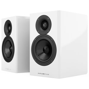 Acoustic Energy AE500 Bookshelf Speakers Piano Gloss White (Pair)