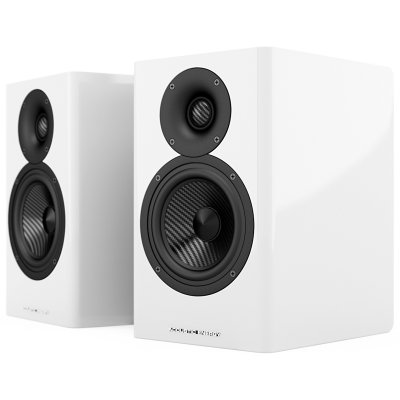 Acoustic Energy AE500 Bookshelf Speakers Piano Gloss White (Pair)