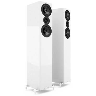 Acoustic Energy AE509 Floorstanding Speakers Piano White Gloss (Pair)