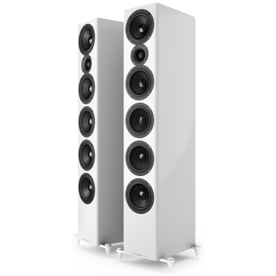 Acoustic Energy AE520 Floorstanding Speakers Piano White Gloss (Pair)