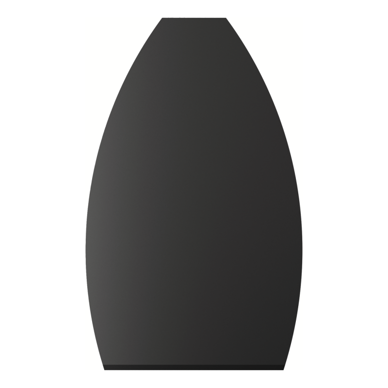 Acoustic Energy Corinium Floorstanding Speakers Matte Black (Pair) — top view showing cabinet profile