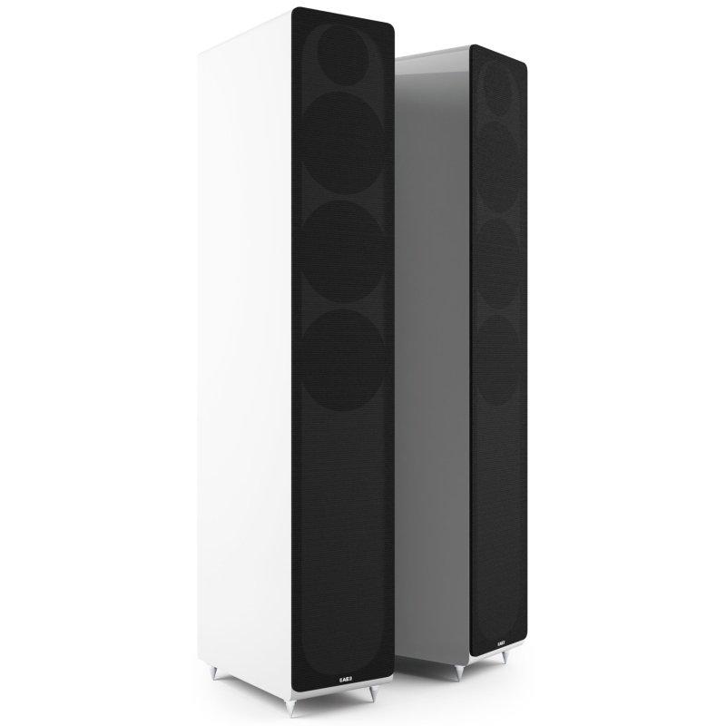 Acoustic Energy AE320 Gloss White Floor-Standing Speaker (With Grille)
