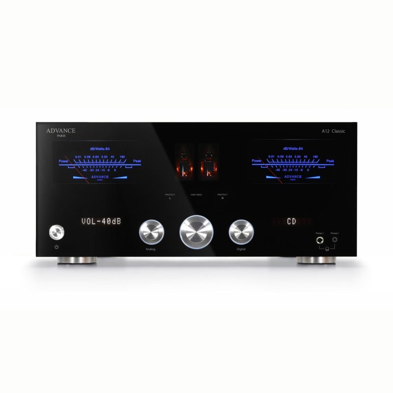 Advance Paris A12 Integrated Amplifier — front view
