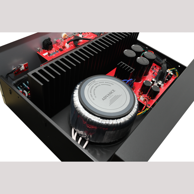 Advance Paris X-A220EVO Mono Power Amplifier — internal profile view