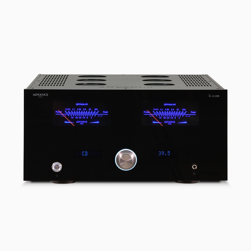 Advance Paris X-i1100 Integrated Amplifier — elevated front view