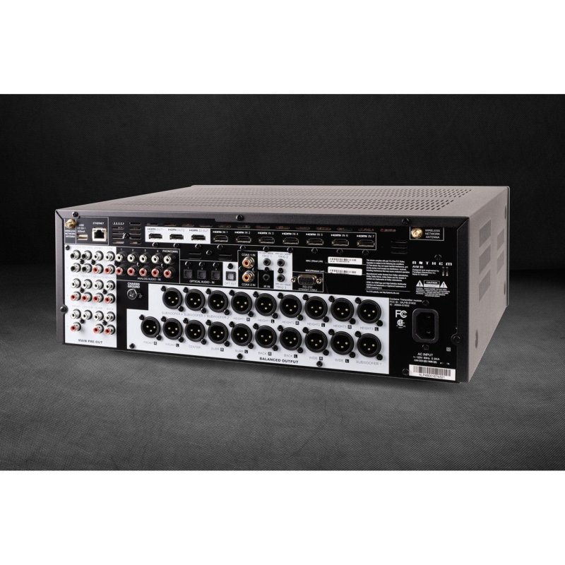 Anthem AVM 90 AV Processor: rear panel connections