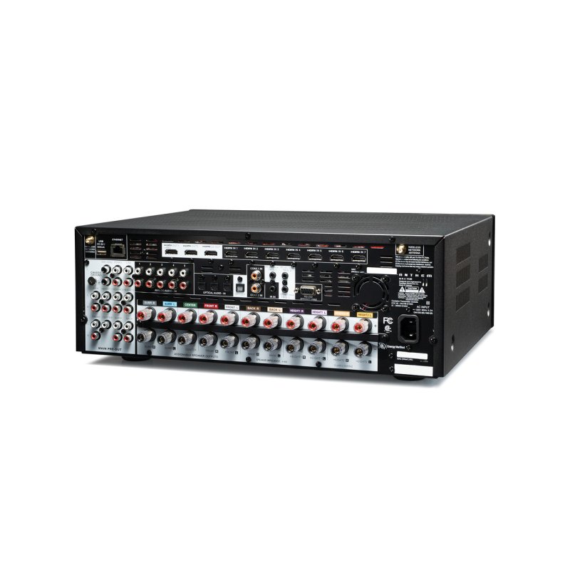 Anthem MRX 1140 AV Receiver rear three-quarter view