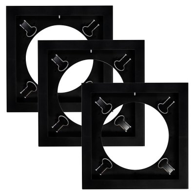 Art Vinyl Play & Display Vinyl Frame Triple Pack (Black)