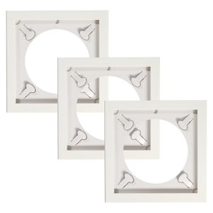 Art Vinyl Play & Display Vinyl Frame Triple Pack (White)