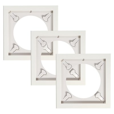 Art Vinyl Play & Display Vinyl Frame Triple Pack (White)