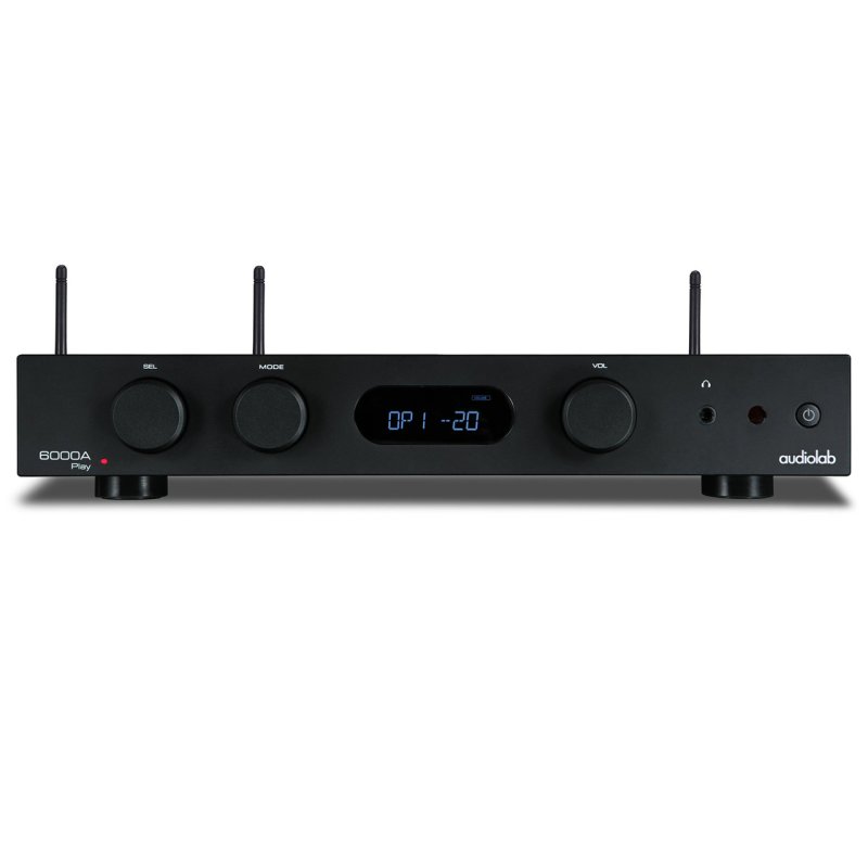 Audiolab 6000A Play Streaming Amplifier Black — front view
