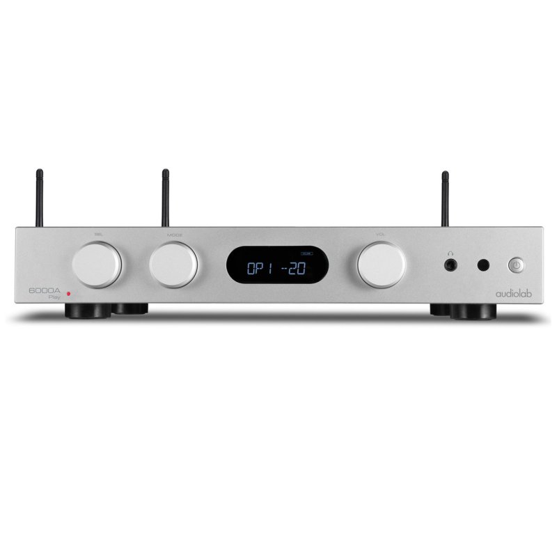 Audiolab 6000A Play Streaming Amplifier Silver — front view