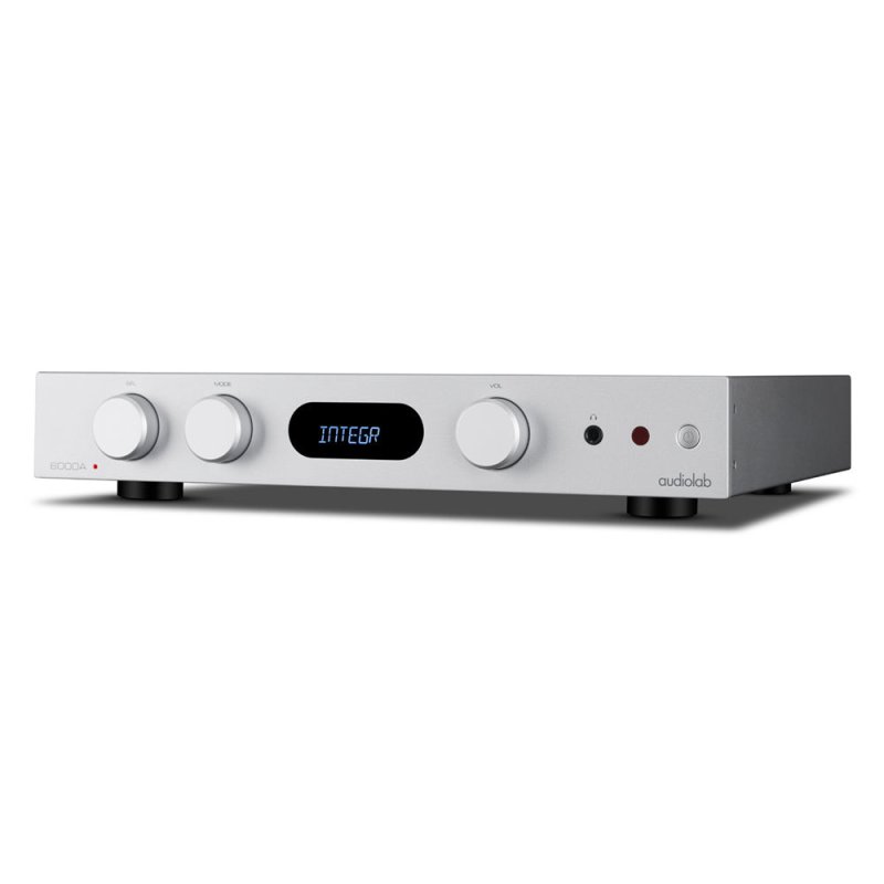 Audiolab 6000A MKII Integrated Amplifier Silver — hero view