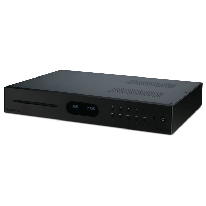 Audiolab 8300CDQ CD Player DAC Preamplifier Black — hero view