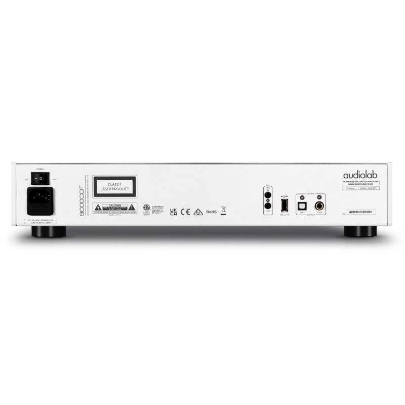 Audiolab 9000CDT CD Transport Silver — rear panel