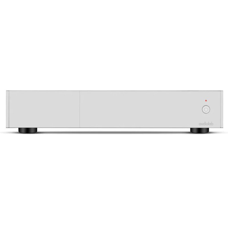 Audiolab 9000P Power Amplifier Silver — front view