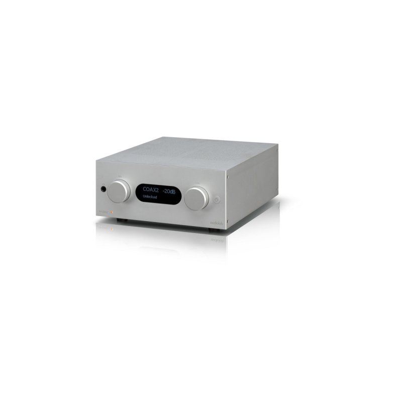 Audiolab M-DAC+ DAC Headphone Amplifier Silver — hero view