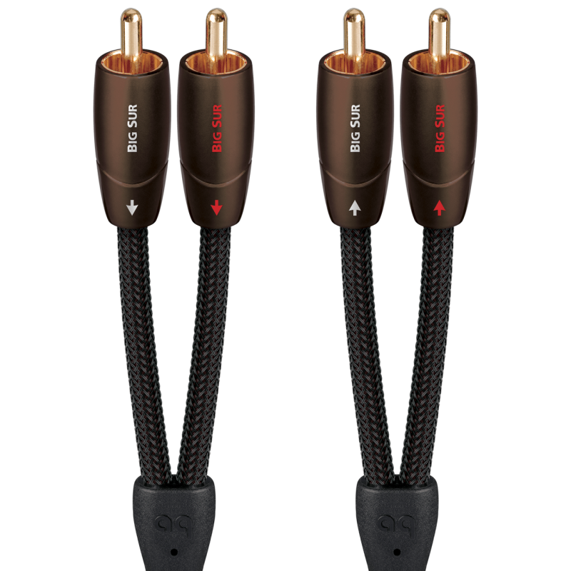 AudioQuest Big Sur Stereo RCA-RCA Cable (2m Pair)