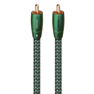AudioQuest Chicago RCA to RCA Interconnect Cable (1m Pair)