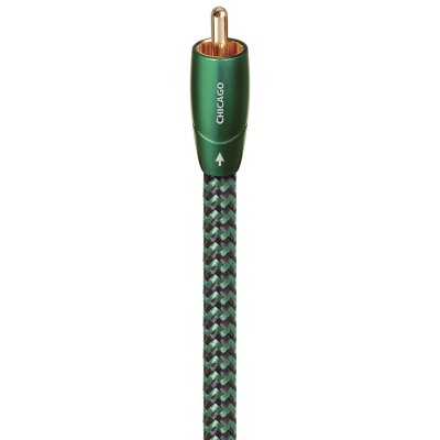 AudioQuest Chicago RCA to RCA Interconnect Cable (1m Single)