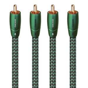 AudioQuest Chicago RCA to RCA Interconnect Cable (3m Pair)