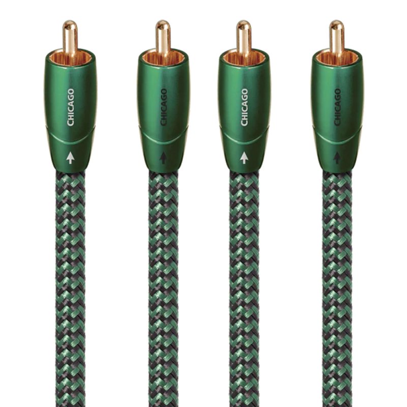AudioQuest Chicago RCA to RCA Interconnect Cable (6m Pair)