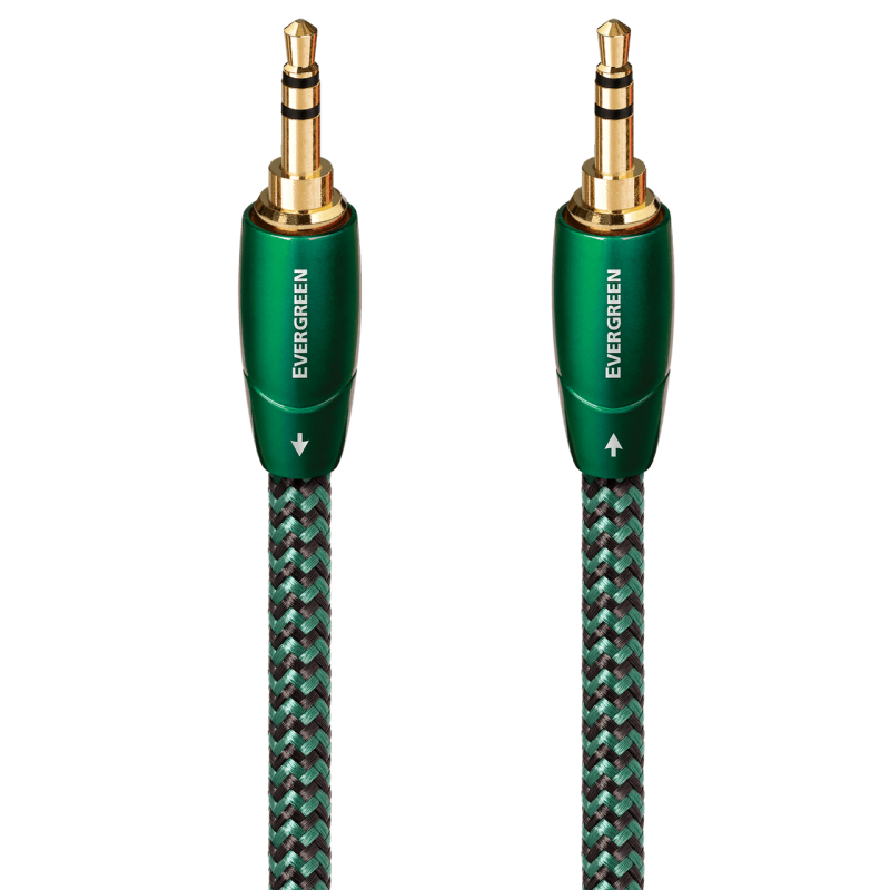 AudioQuest Evergreen 3.5mm Mini to 3.5mm Mini Cable 1.5m — connector detail