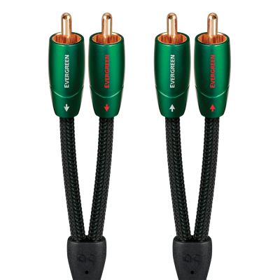 AudioQuest Evergreen RCA Interconnect Cable (1.5m Pair)