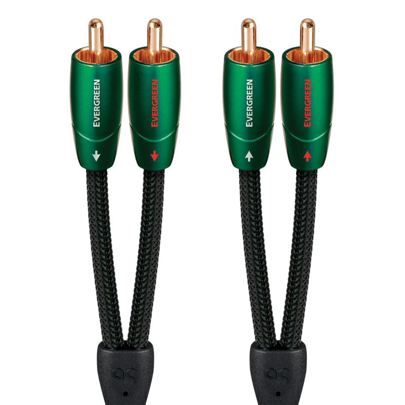AudioQuest Evergreen RCA Interconnect Cable (2m Pair)