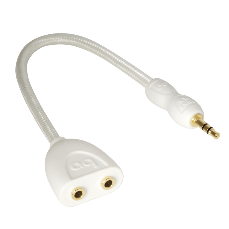 AudioQuest FLX-Mini 3.5 mm Splitter Cable — full-length view