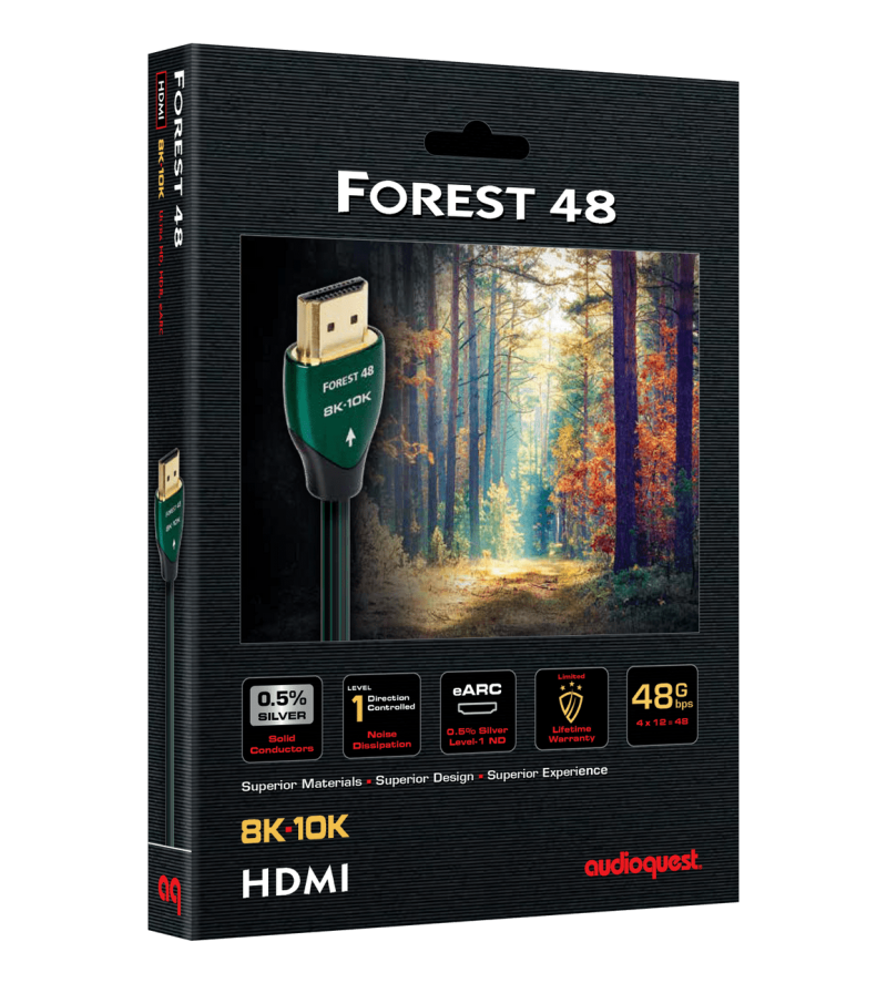 AudioQuest Forest 48 HDMI Cable (0.6m Single) — packaging
