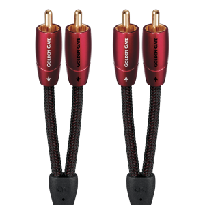 AudioQuest Golden Gate RCA Interconnect Cable (2m Pair)