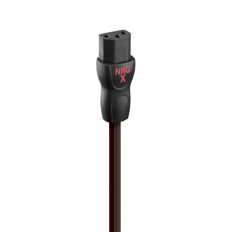 AudioQuest NRG-X3 UK Power Cable (0.9m Single) — IEC C13 connector close-up