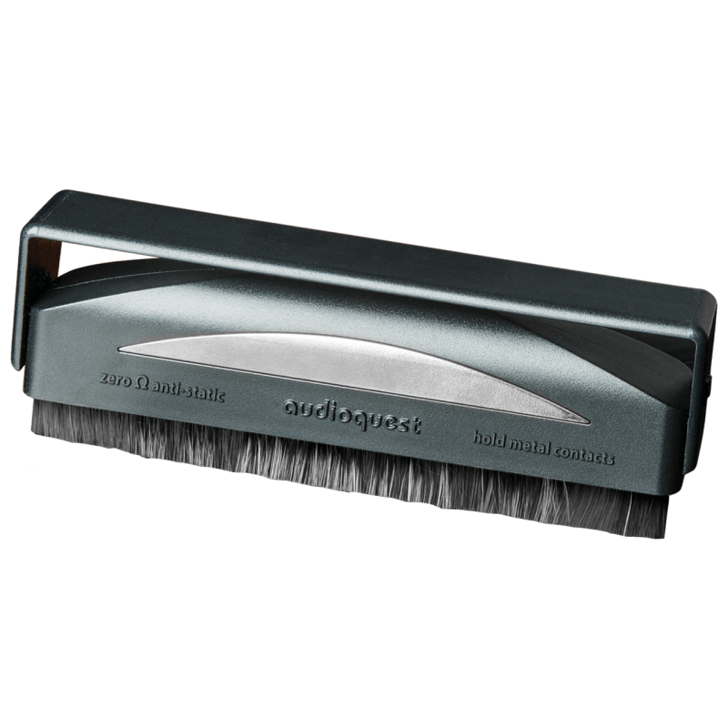AudioQuest Silver Anti-Static Record Brush — alternative angle