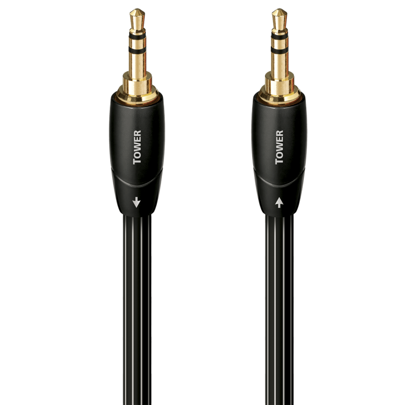 AudioQuest Tower 3.5mm to 3.5mm Cable (3m Single) — connector detail