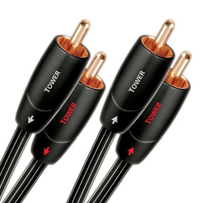 AudioQuest Tower RCA to RCA Interconnect Cable (5m Pair)