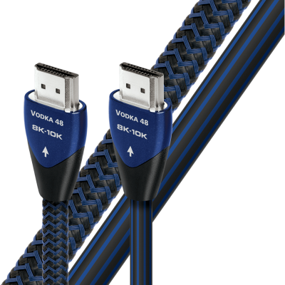 AudioQuest Vodka 48 Ultra High Speed 48Gbps HDMI 2.1 Cable (1m Single)