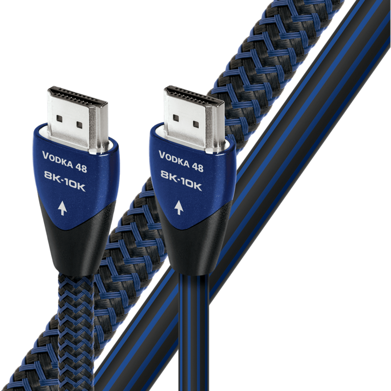 AudioQuest Vodka 48 Ultra High Speed 48Gbps HDMI 2.1 Cable (1m Single)