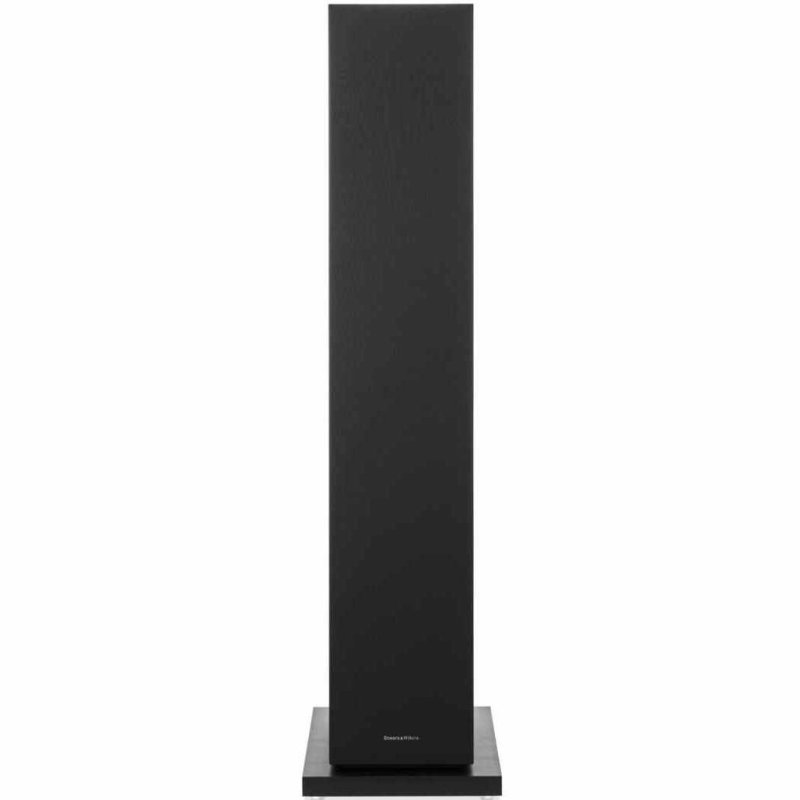 Bowers & Wilkins 603 S3 Floorstanding Speakers Black (Pair) — front view (grille on)