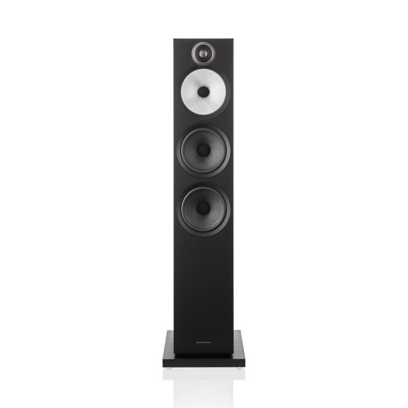 Bowers & Wilkins 603 S3 Floorstanding Speakers Black (Pair) — front view