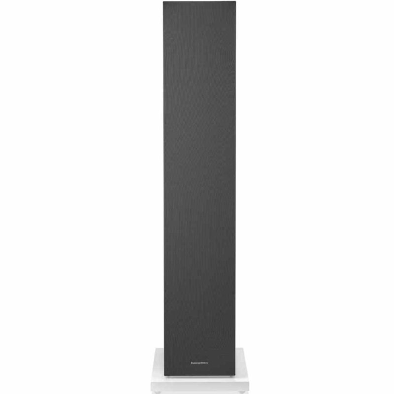 Bowers & Wilkins 603 S3 Floorstanding Speakers White (Pair) — front view (grille on)